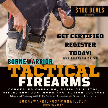 Borne Warrior Tactical Firearms Training