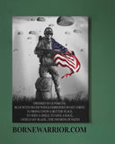 American Paratrooper Canvas Wall Art