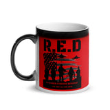 R.E.D Glossy Magic Mug