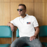 American Flag Men's Premium Polo