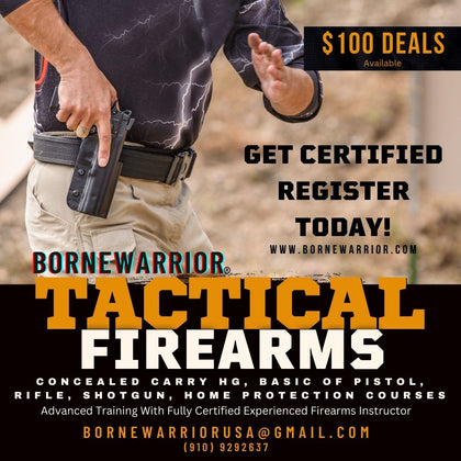 Borne Warrior Tactical Firearms Training 