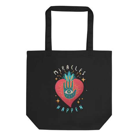 Miracles Happen Eco Tote
