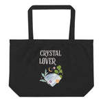 Crystal Lover Large organic tote bag
