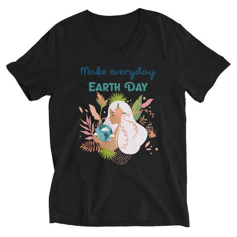 EARTH V-Neck Unisex T-Shirt
