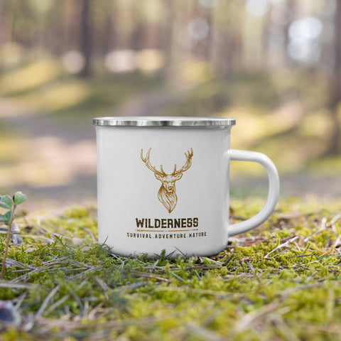 Wilderness Enamel Mug