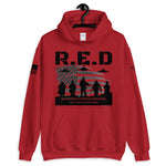 R.E.D Remember Everyone Deployed Unisex Hoodie