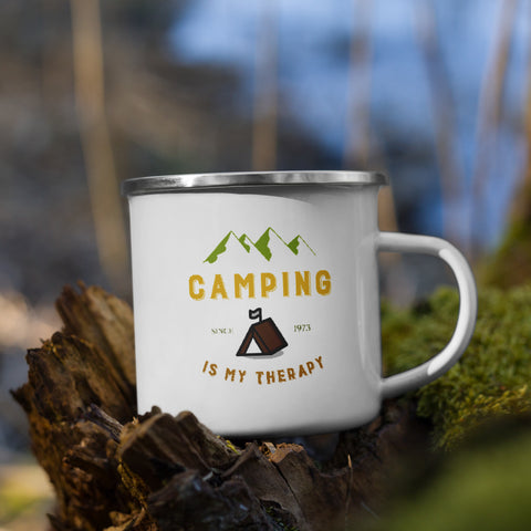 Camping Enamel Mug