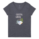 Crystal Lover Women’s Recycled V-Neck